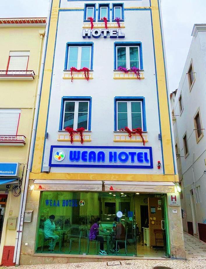 Weaa Hotel Nazare Ngoại thất bức ảnh